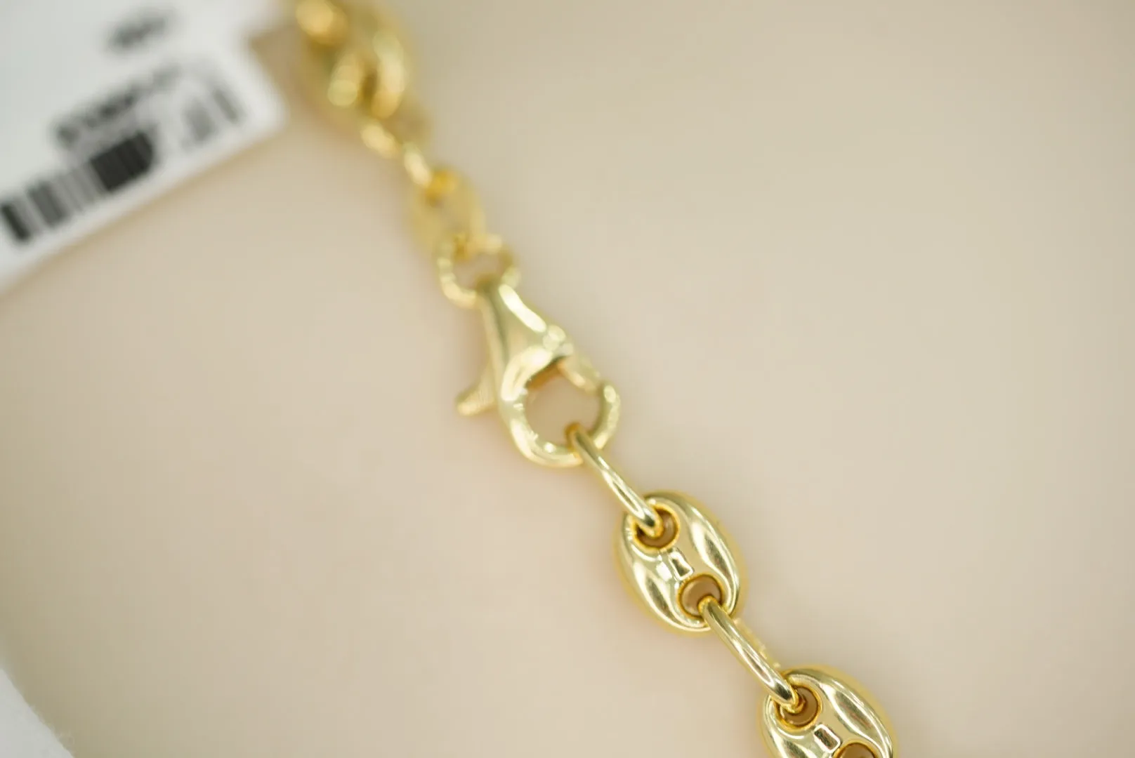 10k Golden Power – Puffed Mariner Chain for a Refined, Modern Look