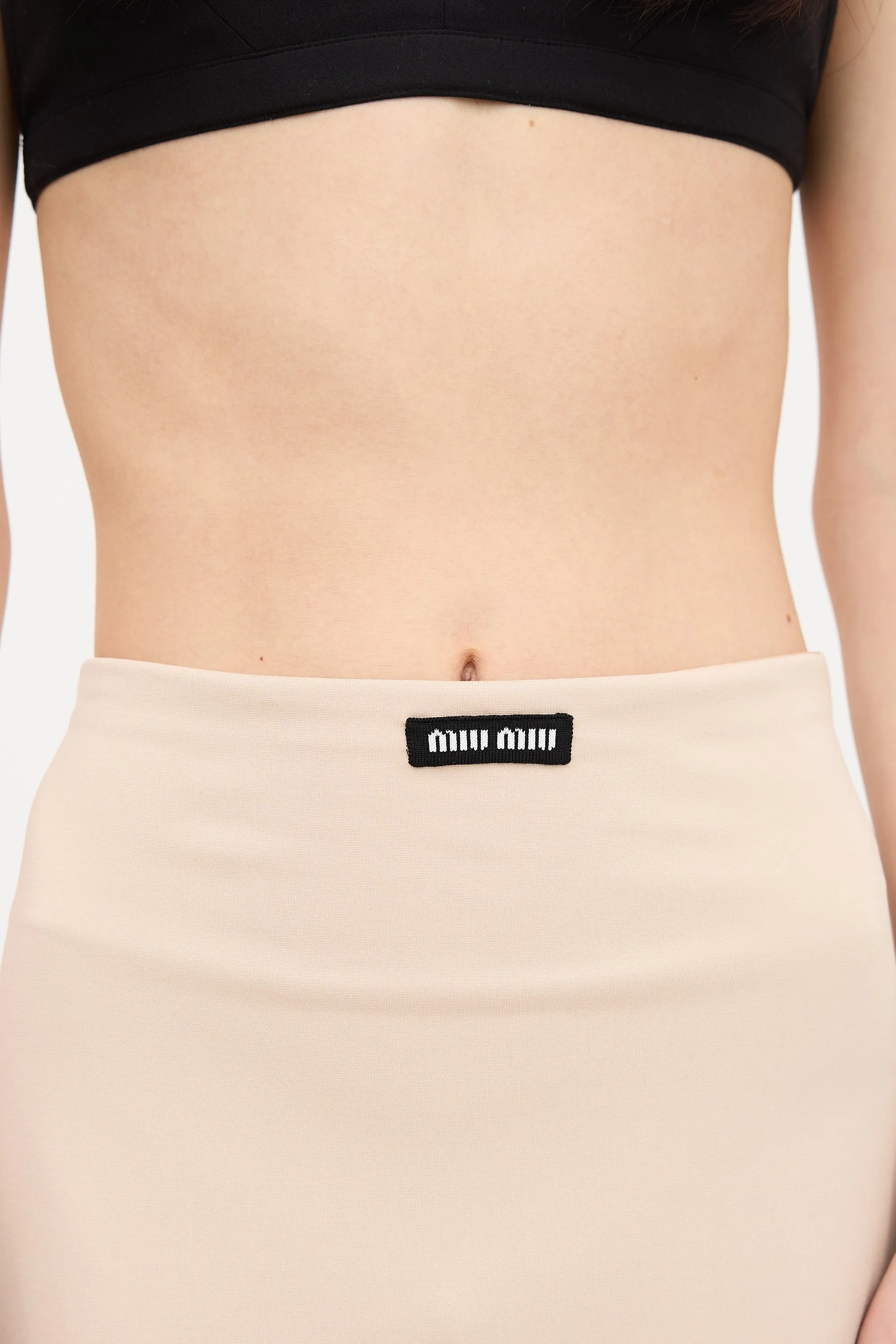 2022 Nylon Midi Skirt