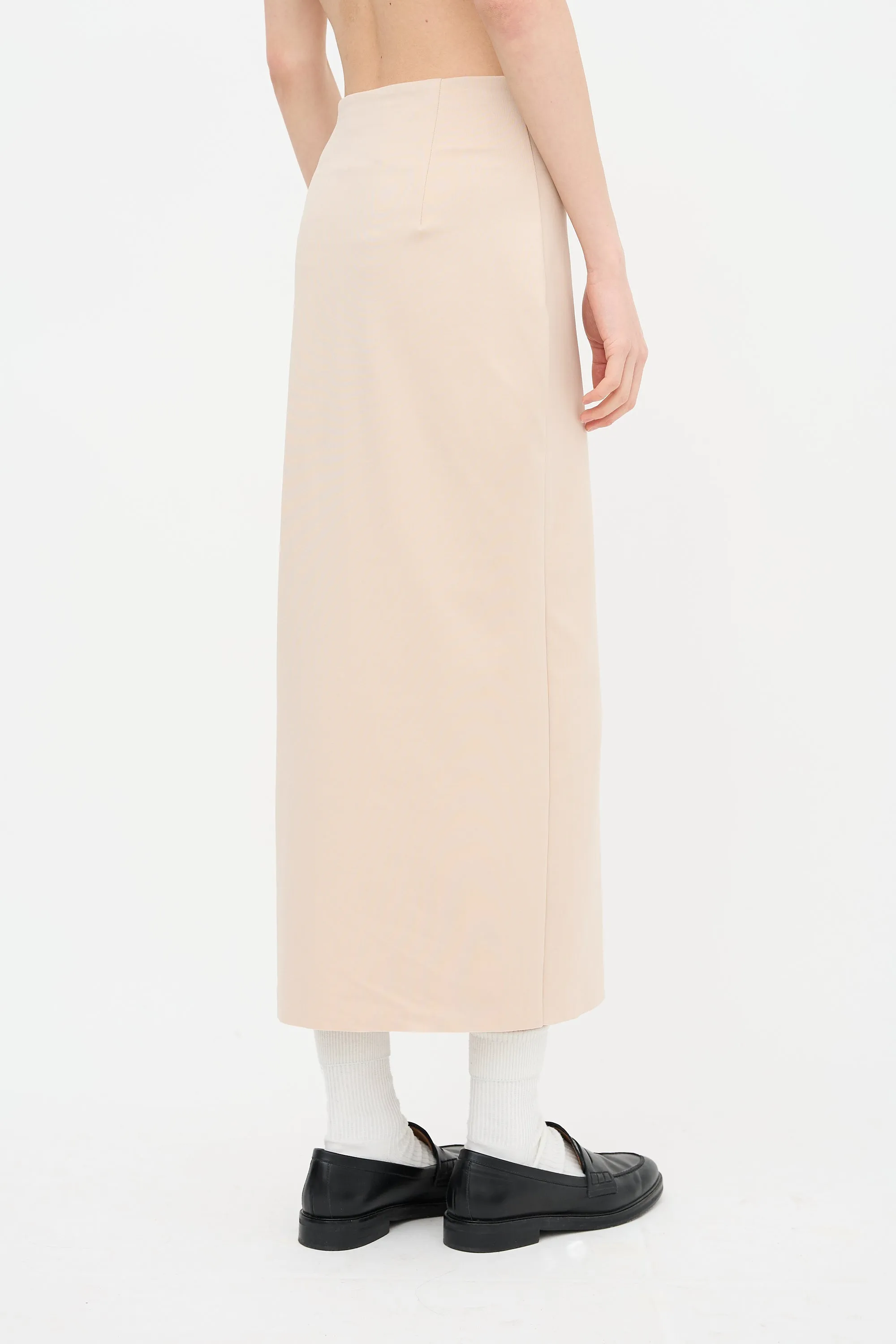 2022 Nylon Midi Skirt