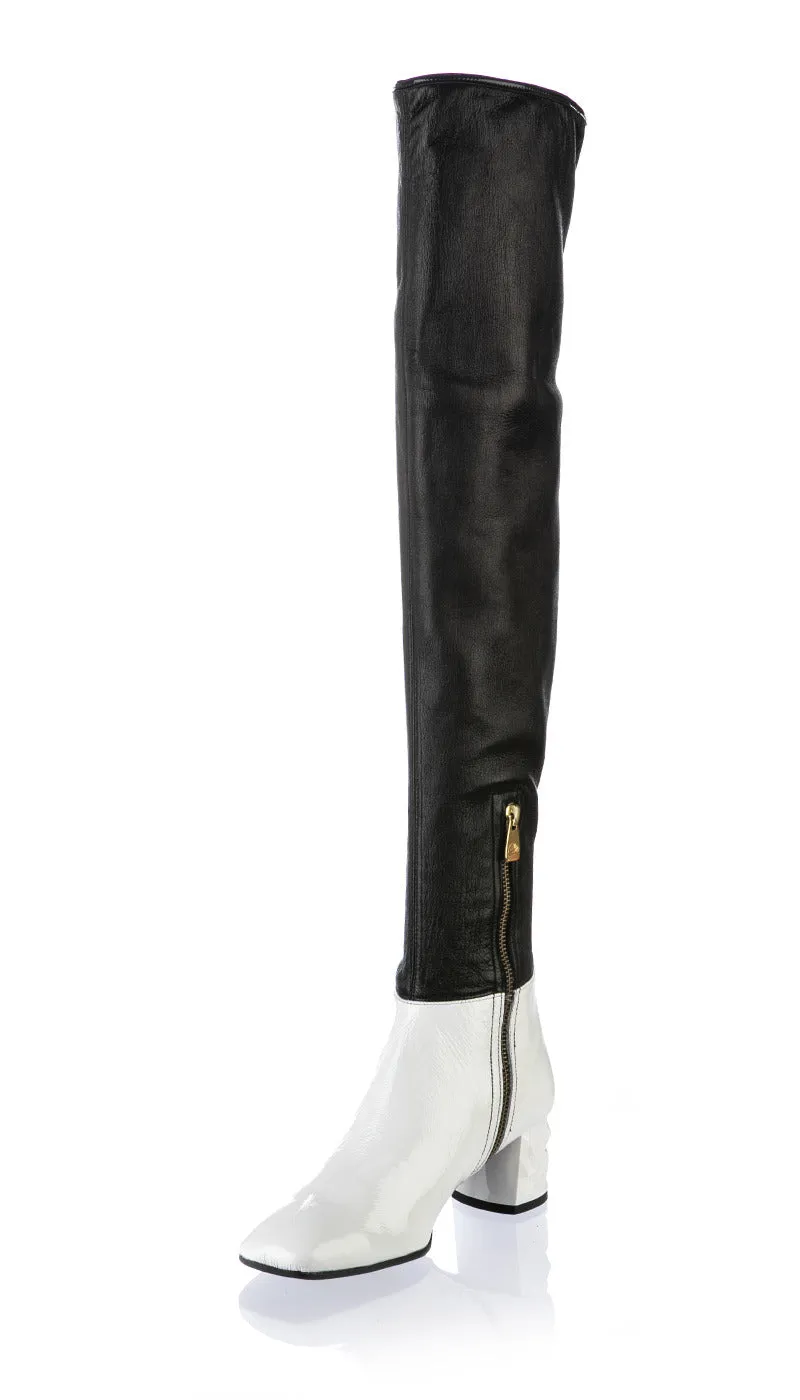 6833 Fiorangelo Boots / Black-White