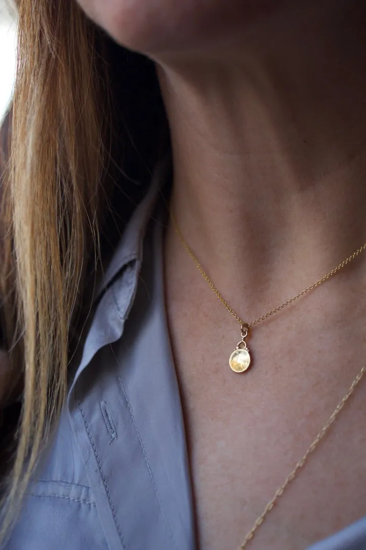Delicate Medallion Style Pendant