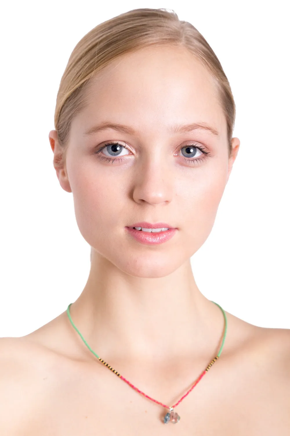 Delicate Treasure Necklace (Green)