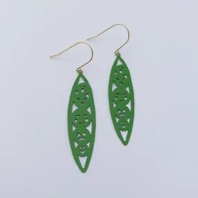 Denz | Peas in a Pod Earrings in Green