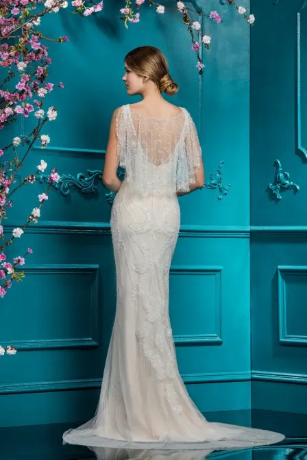 Ellis Bridals 18084 ivory/ rose UK 14