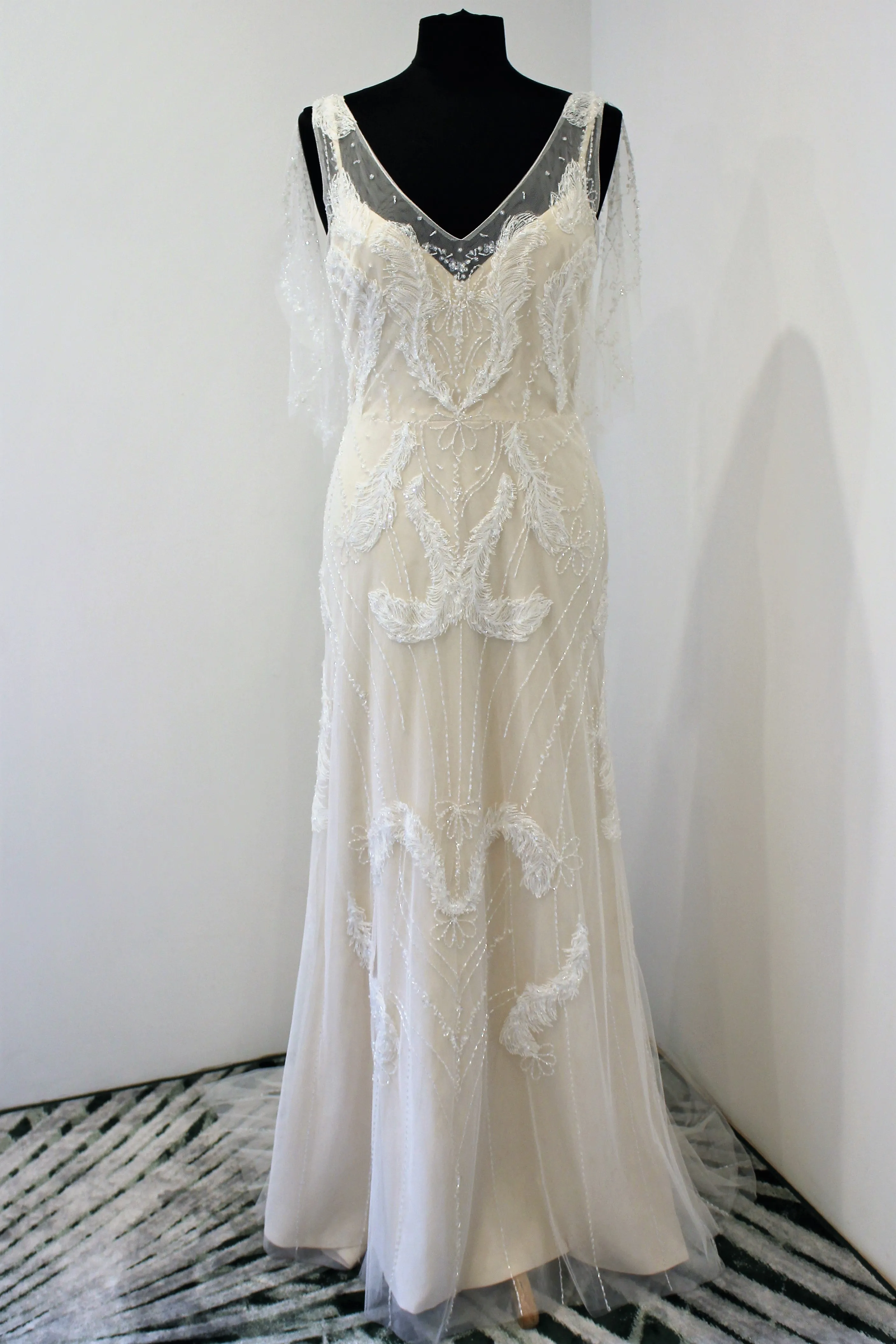 Ellis Bridals 18084 ivory/ rose UK 14