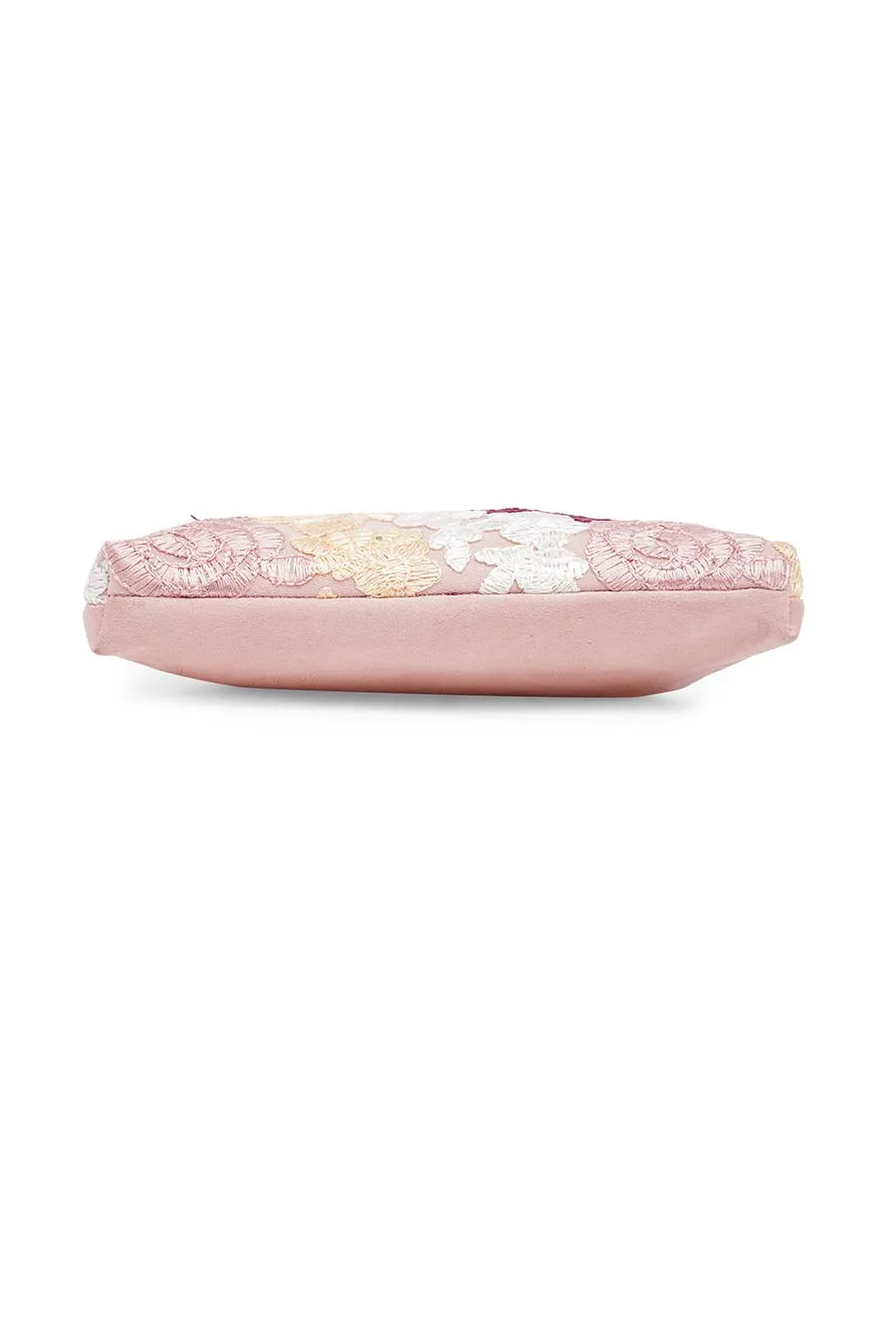 Floral Crochet Pouch Clutch