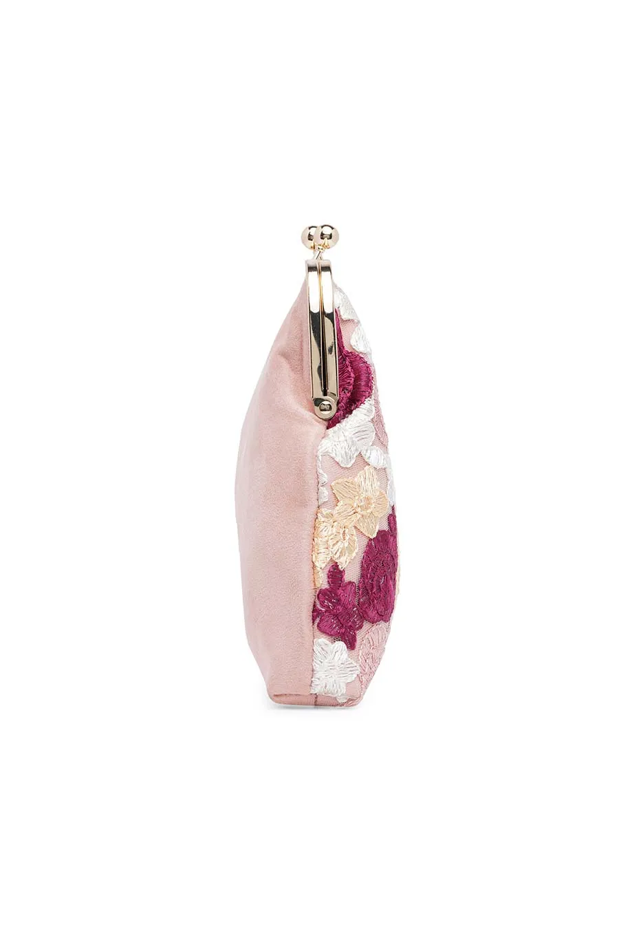 Floral Crochet Pouch Clutch