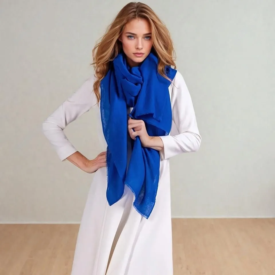Julian 100% Ultra fine Pashmina cashmere Maya oversized scarf/ wrap/ shawl-More colours available