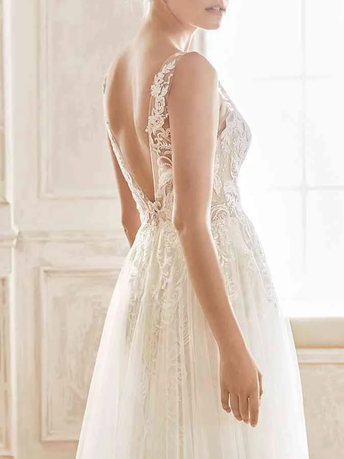 La Sposa San Patrick 'Barcares' wedding dress size UK 12