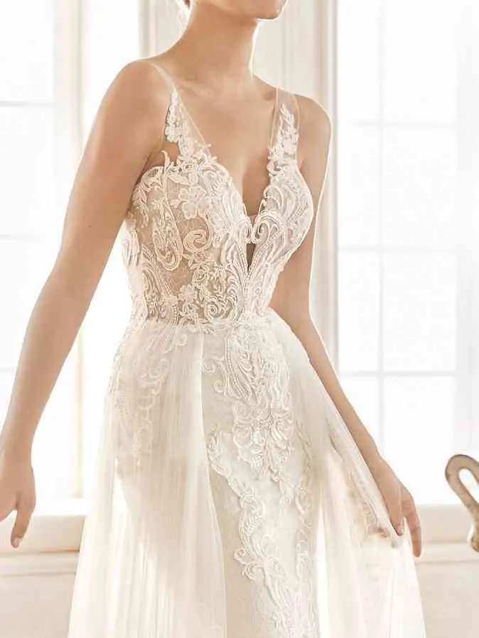 La Sposa San Patrick 'Barcares' wedding dress size UK 12