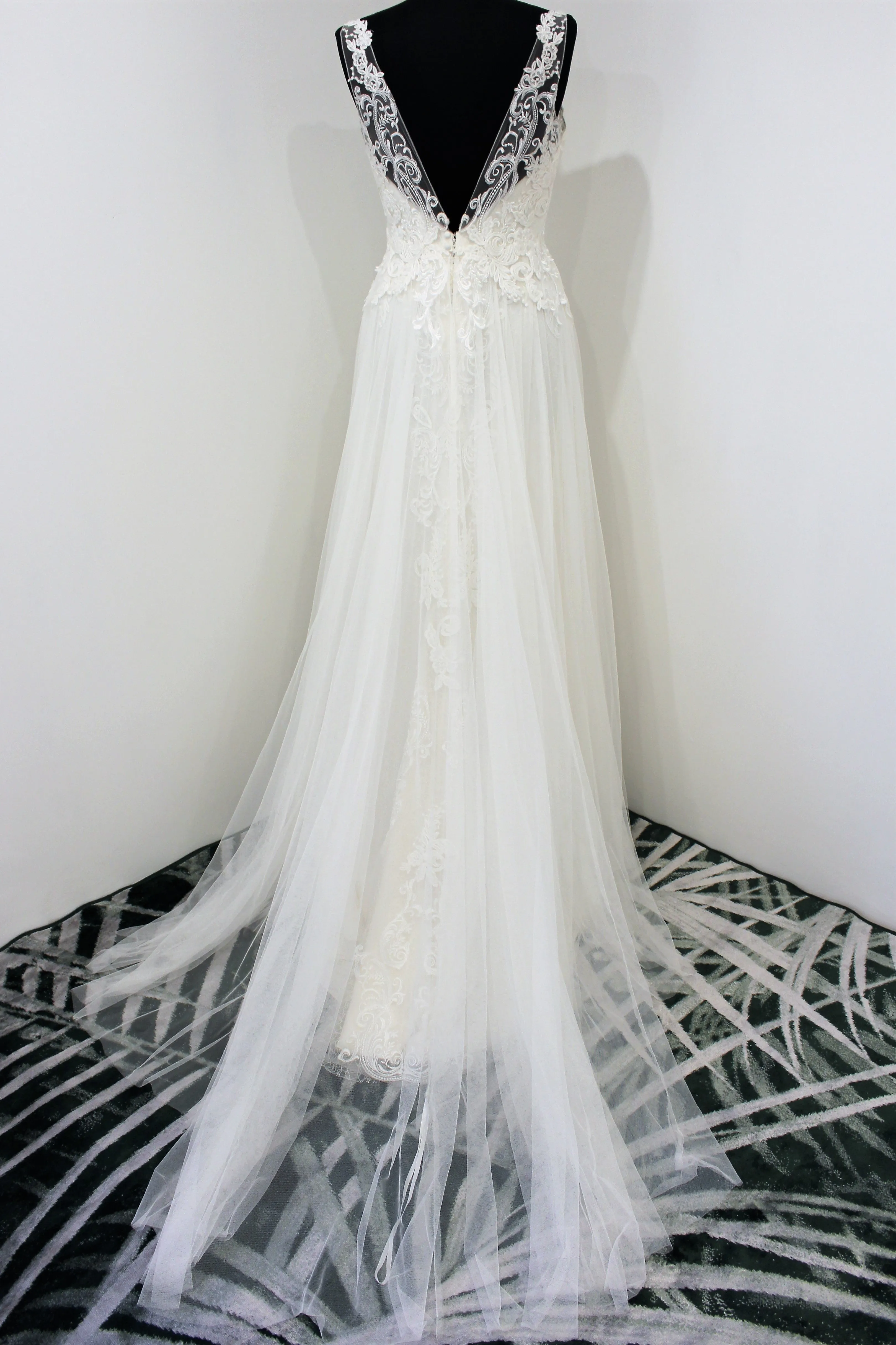 La Sposa San Patrick 'Barcares' wedding dress size UK 12
