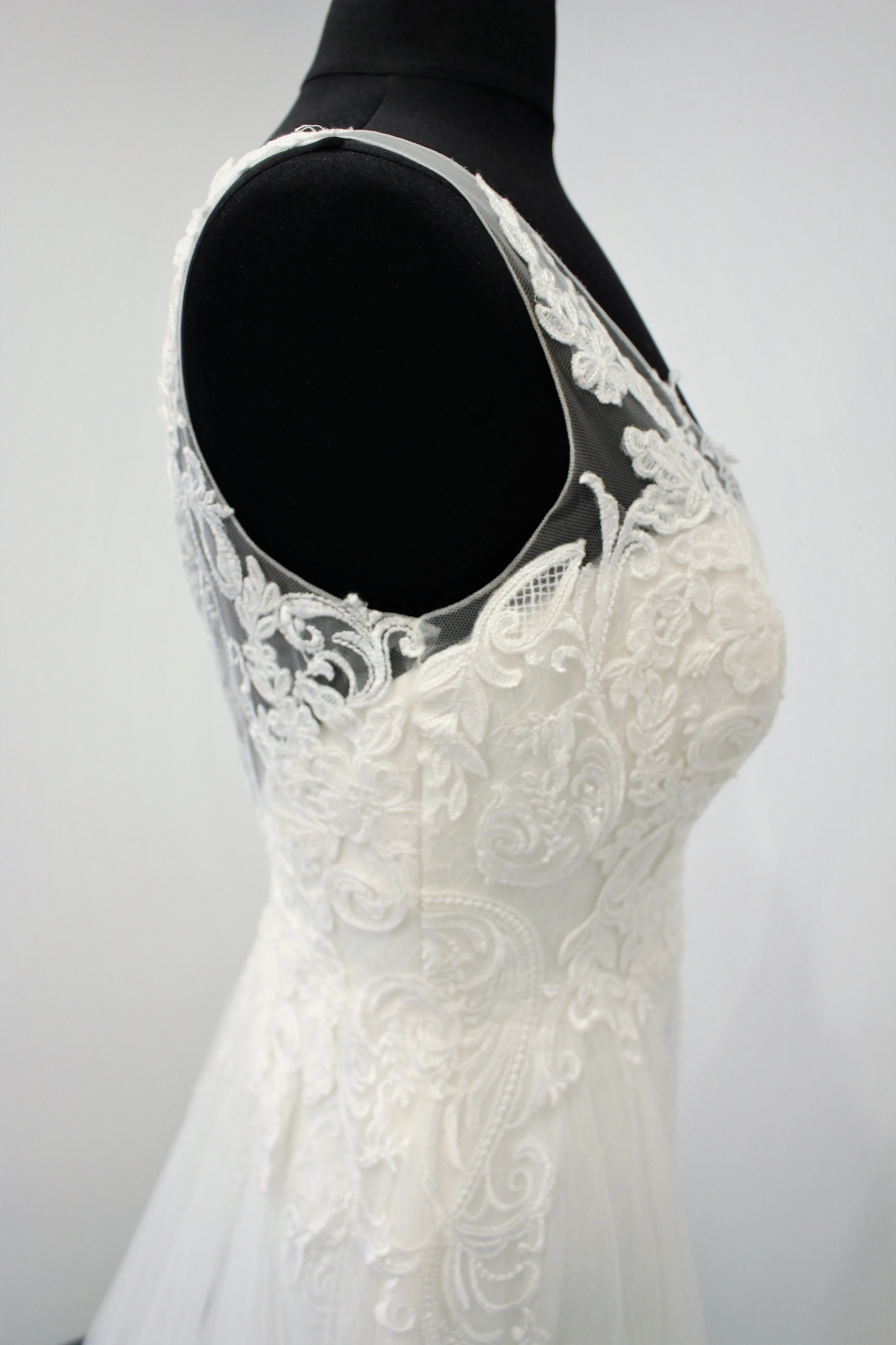 La Sposa San Patrick 'Barcares' wedding dress size UK 12