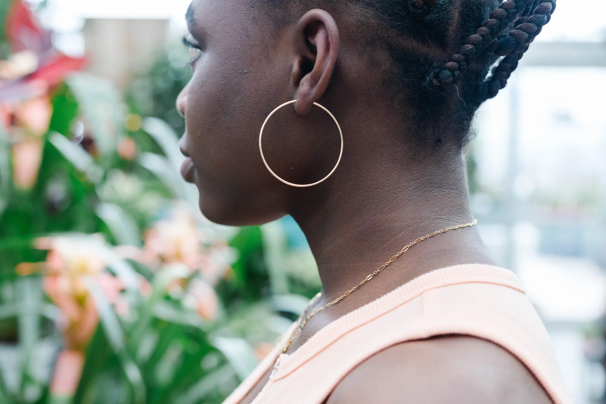 Large Classic Hoop Earrings