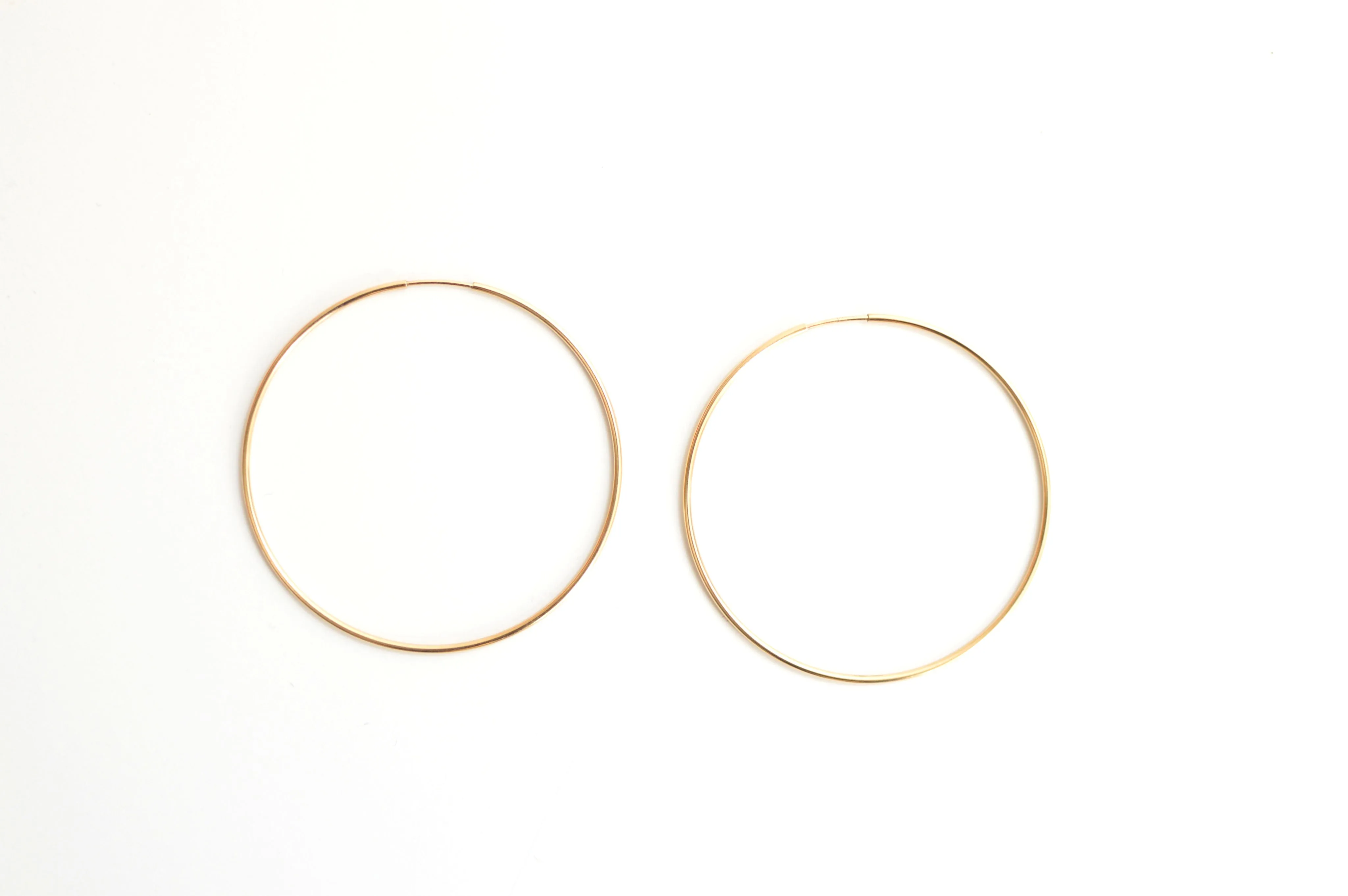 Large Classic Hoop Earrings
