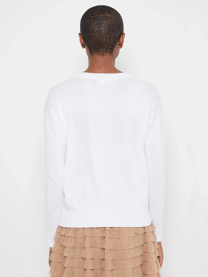 Lisa Todd Sweet Talk Sweater in White