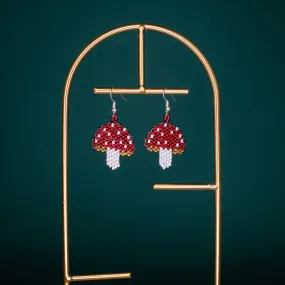 Magic Mushroom Earring