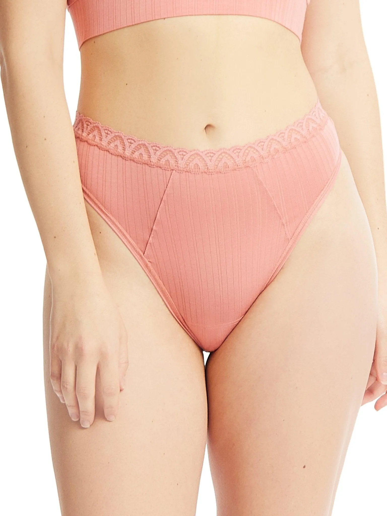 MellowLuxe™ High Cut Thong