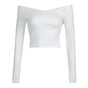 Molly Wrap Crop Top