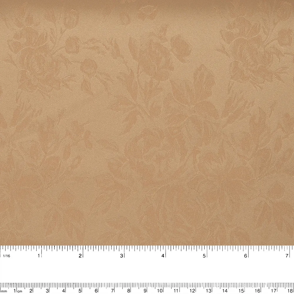 Stretch Satin - LUSH - Tone on tone - Beige