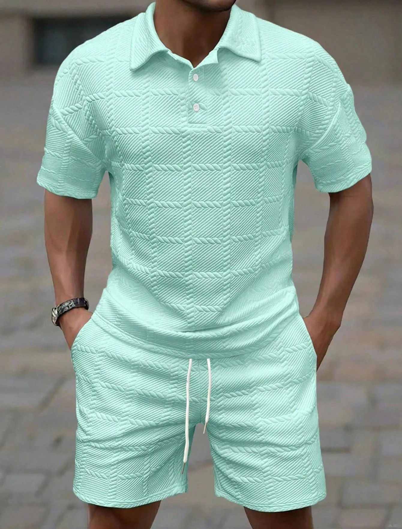 Summer Set - Refined Elegance in a Short Style