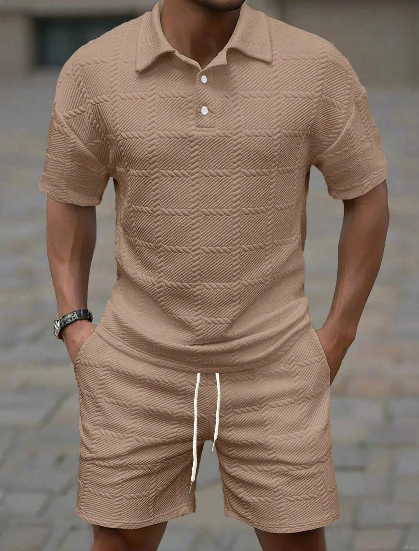 Summer Set - Refined Elegance in a Short Style