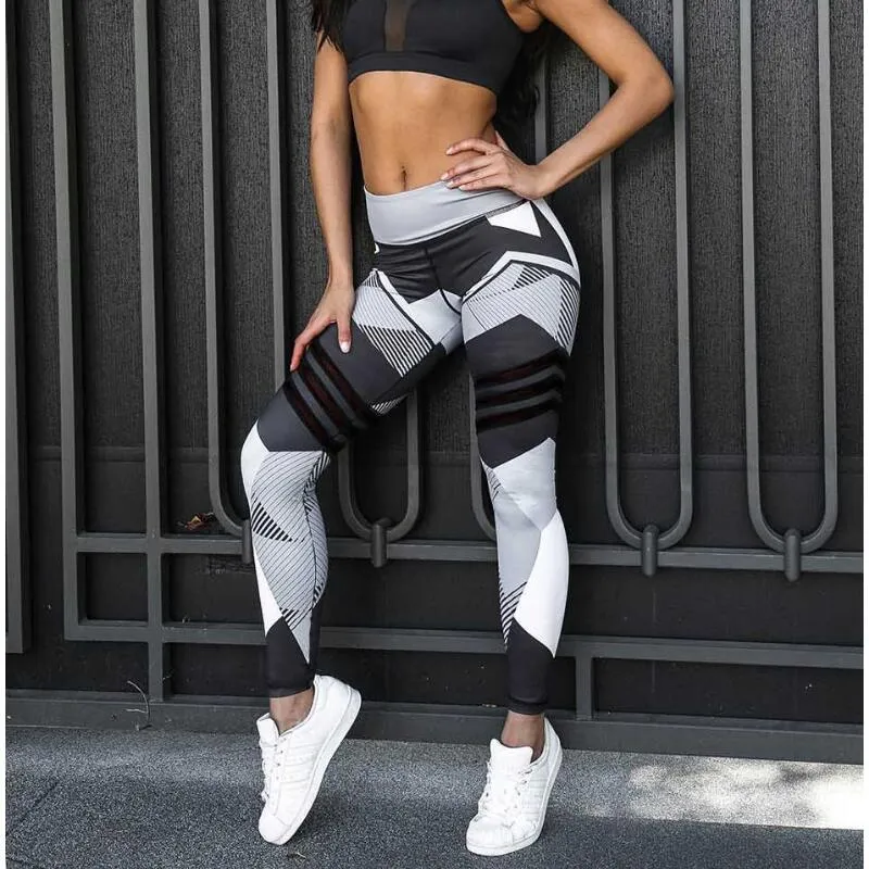 Tights Gradient Seamless Stretchy High Waist Pants