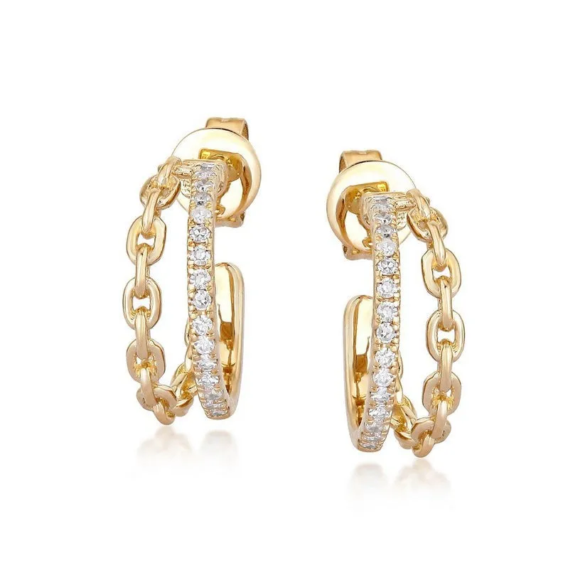Whimsical Fashion Diamond Drops Earrings